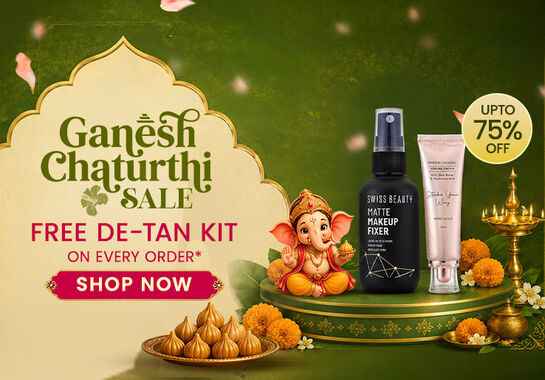 Purplle Ganesh Chaturthi Sale – Up to 75% Off + Free De-Tan Kit