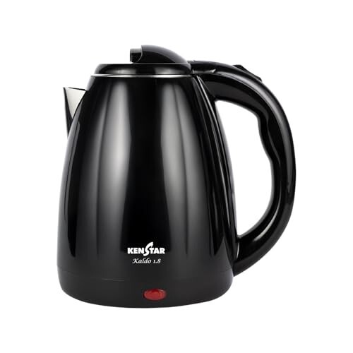 Kenstar KALDO 1.8 L Electric Kettle | 1350W | Cool-Touch Body  | Black