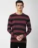  Red & Navy Blue Sweaters & Cardigans for Men by PETER ENGLAND 