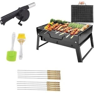 TRLGOP Barbecue Basket Foldable for  Roast  BBQ Portable Grilling Basket