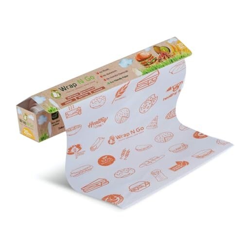 Wrap N Go Multipurpose Premium Food Wrapping Paper (20 M) (Pack of 1)