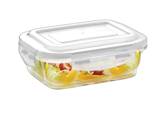 BOROSIL Glass Grocery Container - 640 ml @445 (3 quantity - 148 each)