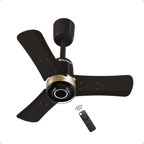 atomberg Renesa Smart Elite 600mm BLDC Ceiling Fan with Remote Control | BEE 5 star | High Air Delivery with Moonbeam LED Light | New Sleek Design | Newly Launched | 5 Year Warranty | Earth Brown
