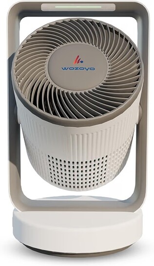 Pure Air PA4 2in1 Wozoyo Air Purifier+Fan for Home&Office,4-in-1 Filter