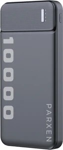 PARXEN 10000 mAh 22.5 W Slim Power Bank (Black, Lithium Polymer, ...more