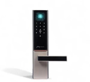 Godrej Locks Digital Lock I Advantis GSL D1 Lock for Main Door I7 Access Mode I Fingerprint I RFID|3Yrs Warranty Smart Door Lock (Grey)