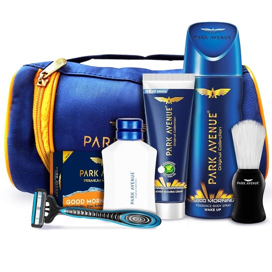 Park Avenue Good Morning Grooming Collection 7 in-1 Combo Grooming Kit for Men