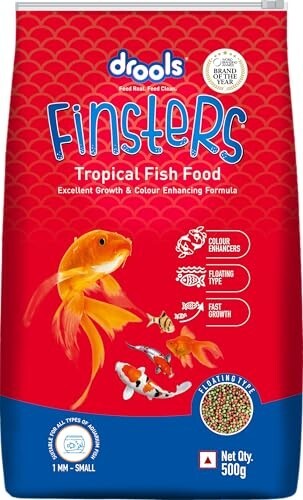 Drools Finsters Tropical Fish Food 1mm 500g Pouch