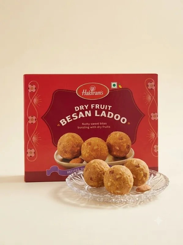 Haldiram's Dry Fruit Besan Ladoo (400 g)