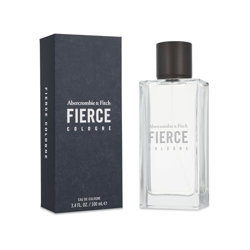 Abercrombie & Fitch Fierce Men Eau de Cologne | Iconic Woody Fragrance | 100 ml