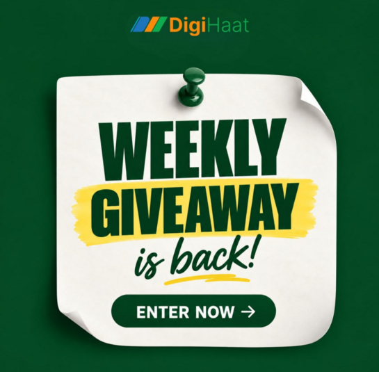 DIGIHAAT: Weekly Giveaway is back, and so is your chance to win