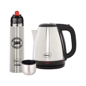 Pigeon 1.5 L Kettle With 1000 ml Stark Flask 1000 ml Stainless 