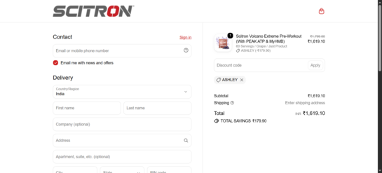 10% OFF Sitewide Purchase at Scitron