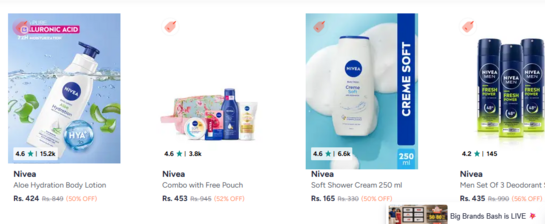 Nivea - Buy Nivea Products Online in India | Myntra