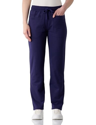 Amazon Brand - Symbol Women's Straight Fit All-Season Jogger Track Pant (Mid Rise | Ankle Length) (Available in Plus Sizes)