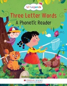 Oswaal Books Lil Legends Three Letter Words A Phonic Reader- CVC ...more