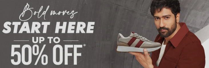 CampusShoes: Bold Moves Starts here - Get up to 50% Off