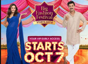 Myntra Big Fashion Festival Upto 90% off  & Bank offers