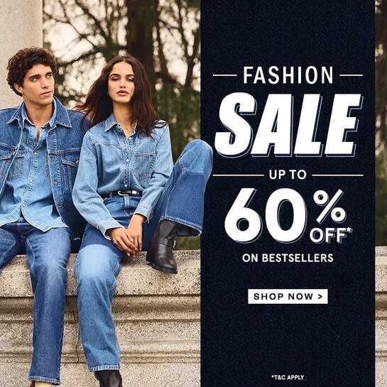 Pepe Jeans Fashion Sale - Upto 60% Off 