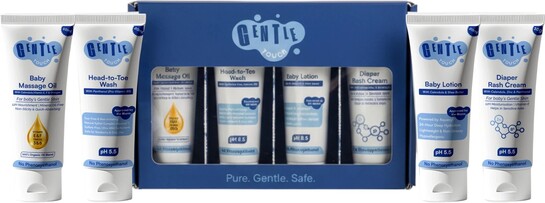 [100 % coins back ]. Gentle Touch Baby Essentials Trial Kit | & more