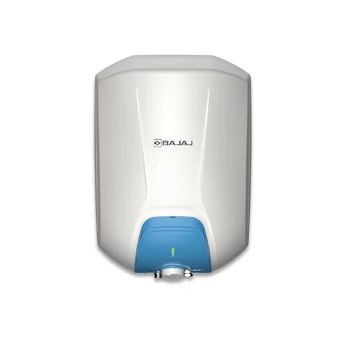 Bajaj Endure Series Gracio 15L Storage Water Heater For Home | 5 Star Rated Geyser | 20% More Hot Water | Thermostat Knob | White