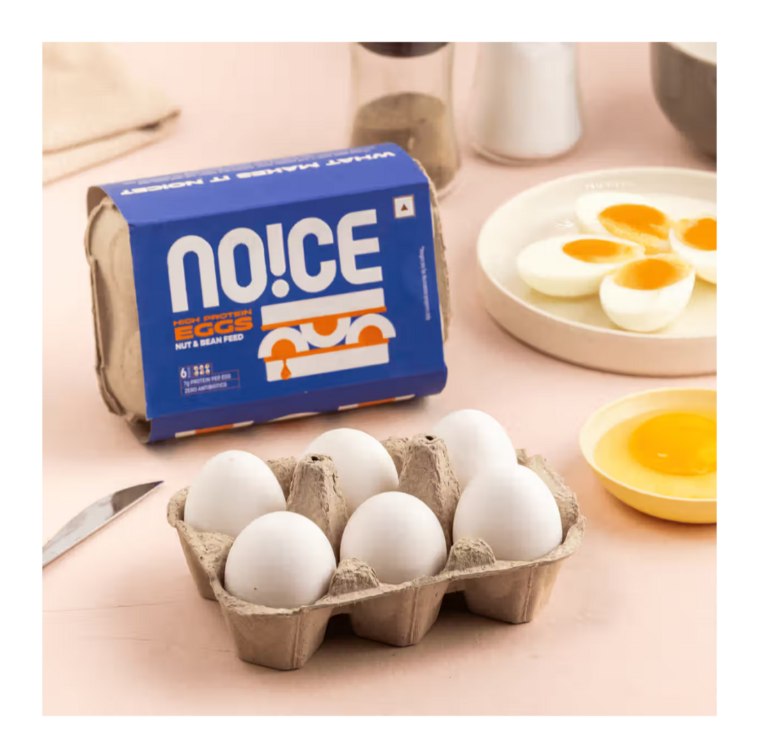 Fresh Wednesday Bazaar: NOICE High Protein Eggs 6pcs @29