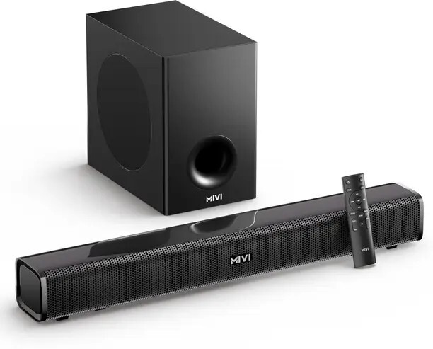 Mivi Fort H350 350W 5.1 Channel Soundbar with Subwoofer & Satellites