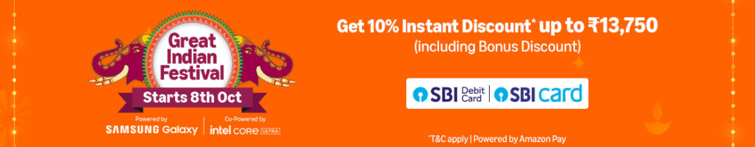 Amazon Great Indian Festival Early Bird Sale Bank Offers [ 2026 ]