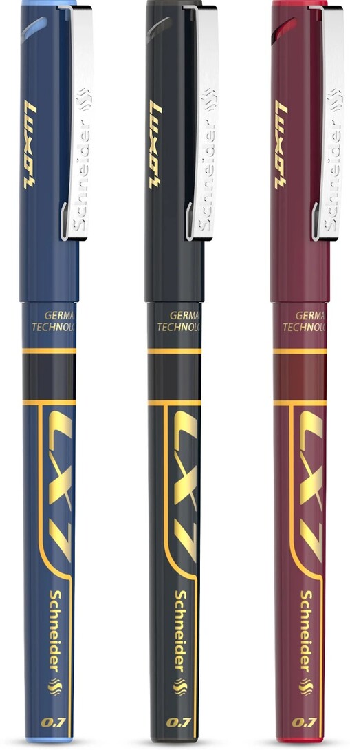 LUXOR Schneider LX7 Technoroller| 0.7 mm tip| German Technology| ...more