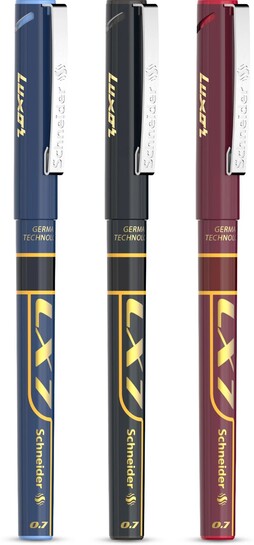 LUXOR Schneider LX7 Technoroller| 0.7 mm tip| German Technology| ...more