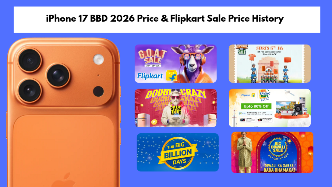 iPhone 17 at ₹77,999 in Flipkart BBD 2026! Buy or Not?