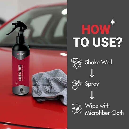 Nippon Paint n-Shield Car Dashboard Cleaner for Cabin & Trim, 250ml | 145 Years of Legacy
