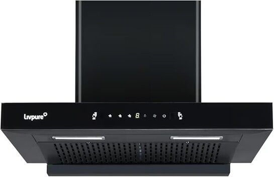 Livpure Fenix 60 cm | T-Shape Chimney | 1400 m³/hr Suction | Filterless | Touch & Gesture Control