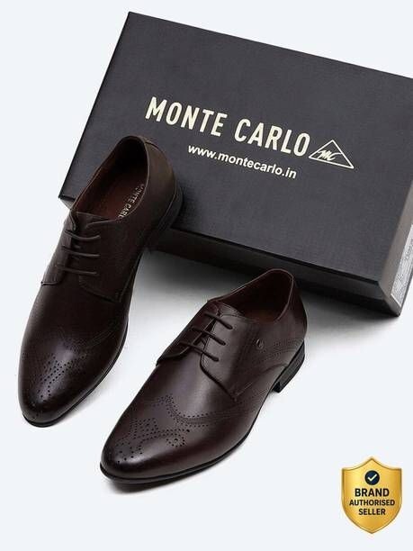 Monte Carlo Men’s Formal Shoes at minimum 60% Discount