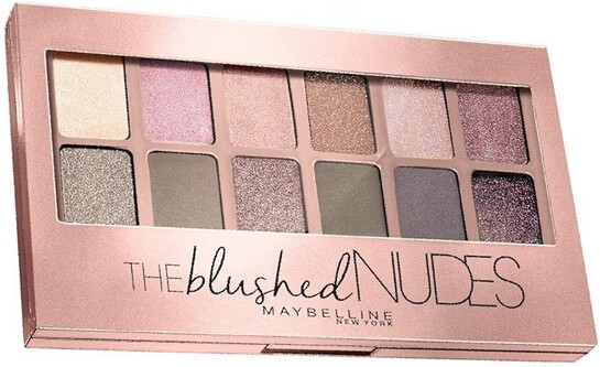 Maybelline New York The Blushed Nudes Eyeshadow Palette