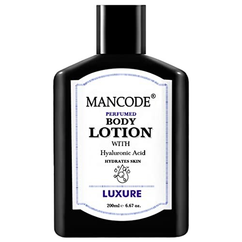 Mancode Luxure Body Lotion For Men 200ml | Easy Absorption | Nourishing Formulation | Hydrating Moisturization | Intense Care | Smooth Texture | Healthier Complexion | Elevates self-care.