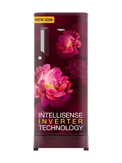 Whirlpool 192 L Direct Cool Single Door 4 Star Refrigerator  with upto 12 hour cooling retention, fridge, (2026 Model) (Wine Peony, 215 IMPC ROY 4S Wine PEONY-Y)