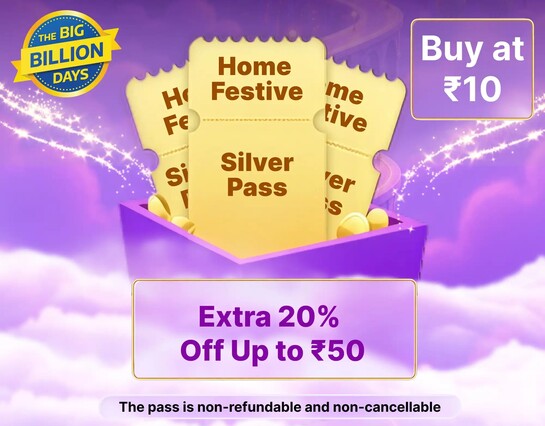 Home Festive pass - Get 20% Off upto Rs.50 using 10 supercoins