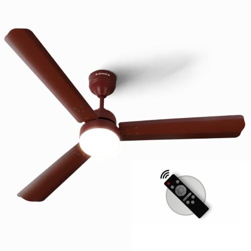 LONGWAY Luminair 1200 mm BLDC Ceiling Fan with Remote Control & LED Light 
