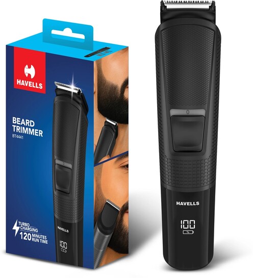 HAVELLS BT4441 Trimmer 120 min  Runtime 9 Length Settings (Black)