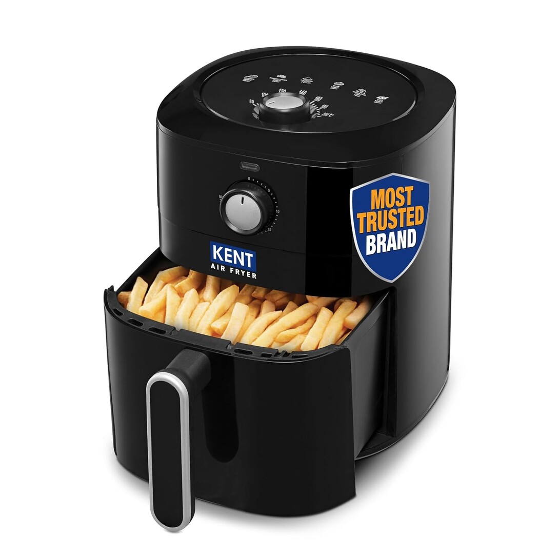 Kent Classic Hot Air Fryer 4L 1300 W | 80% Less Oil | Instant Electric Air Fryer
