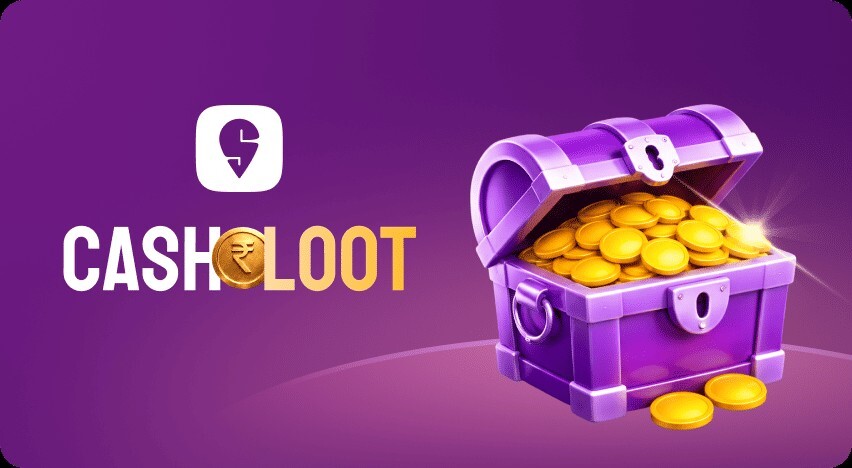 Swiggy : Cash loot win upto ₹100