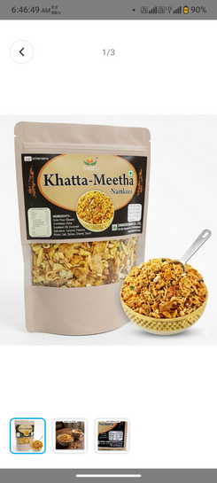 NSC KHATTA MEETHA NAMKEEN 250 GM