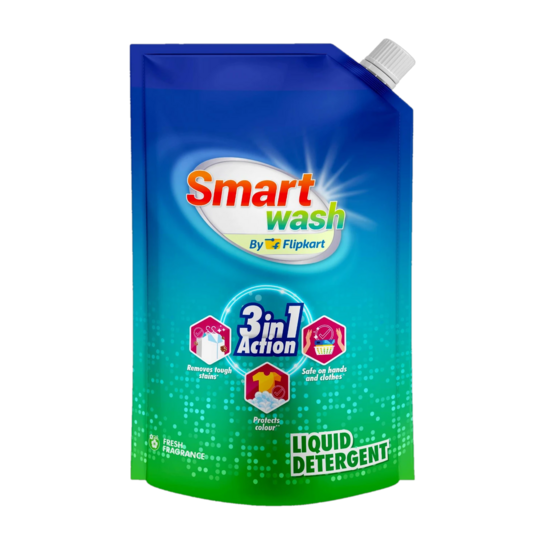 Smart Wash by Flipkart 3 In1 Action Fresh Liquid Detergent (1 L)