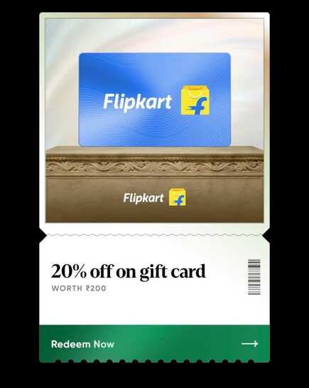 Cred Jackpot Flipkart GC 200 at 160, Blinkit GC at 5% 
