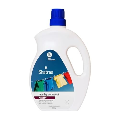 Shatras Liquid Detergent 1 L – Concentrated Laundry Liquid for Fabric Care