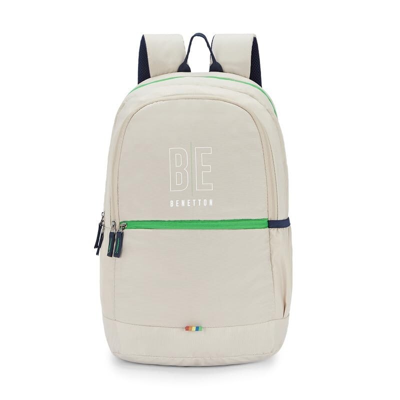 UNITED COLORS OF BENETTON Ming Polyester 25L Non 4 Compartment Laptop Backpack 
