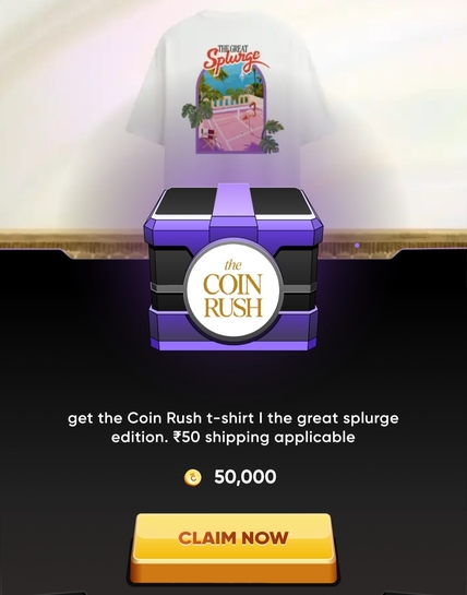 CRED - Claim CRED merch Using coins