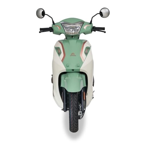 Ampere Magnus G Max Electric Scooter by Greaves I 142 km IDC Range I Next Gen LFP Battery I Booking for Ex-Showroom Price (with Portable Charge, Matcha Green)