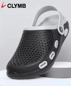 CLYMB Men Grey Clogs